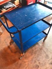 INDUSTRIAL  3 SHELF TROLLEY, WAREHOUSE, ENGINEERING, WORKSHOP, HEAVY DUTY #2, used for sale  Shipping to South Africa