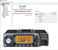 SOFTWARE DE PROGRAMAÇÃO E CLONAGEM ICOM CS-208 Rev.1.0 para IC-208, IC-208H Download, usado comprar usado  Enviando para Brazil