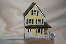 Miniature Dollhouse Millie August Pepperwood Farm Yellow Dollhouse 1:144 1:12 NR for sale  Chicago