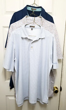 Lote de 3 camisas polo de golf Peter Millar para hombre XL - línea de confort de verano segunda mano  Embacar hacia Argentina