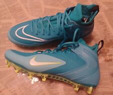 Nike Alpha Huarache 8 Elite Lacrosse Cleats Turquoise Mens Size 10.5 CW4440400 D, used for sale  Shipping to South Africa