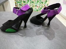 scarpe verde smeraldo usato  Messina
