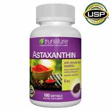 Astaxantina Trunature 6 mg., 100 cápsulas blandas, usado segunda mano  Embacar hacia Argentina