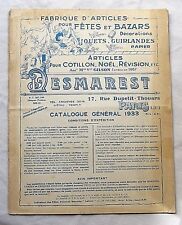 Catalogue desmarest articles d'occasion  France
