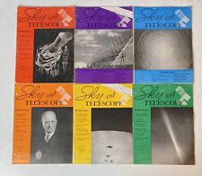 Lote De 29 Revistas De Astronomía Sky & Telescope Años 50 De Colección: 1957, 1958, 1959 segunda mano  Embacar hacia Argentina