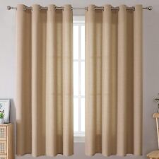 Faux linen curtains for sale  Wilmington