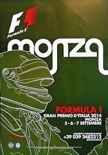 Pôster grande original F1 Monza Grande Prêmio da Itália Hamilton 2014 96cm x 66cm, usado comprar usado  Enviando para Brazil