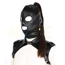 Leather headgear hood for sale  Shipping to Ireland