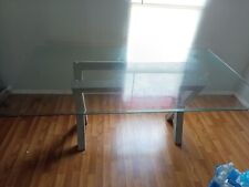 glass kitchen dining table for sale  Florence