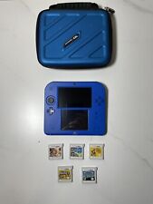 Nintendo 2DS Blue Handheld System With Games for sale  Shipping to South Africa