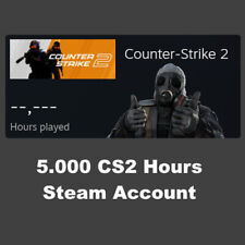 Usado, 5.000 Counter-Strike 2/CS2/CS:GO Hours Steam | Full Access ⚡Fast Delivery⚡ comprar usado  Enviando para Brazil