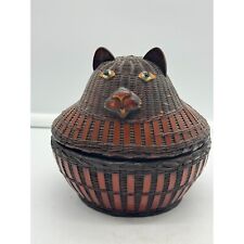 Vintage cat basket for sale  Colchester