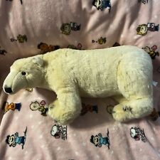 Jumbo Discovery Channel Store oso polar 22"" realista gran peluche animal juguete de colección segunda mano  Embacar hacia Argentina