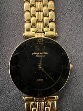 Reloj de pulsera Pierre Cardin tono dorado para dama 7027YB 31 mm esfera negra batería nueva segunda mano  Embacar hacia Argentina