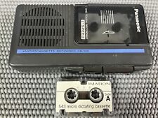 Gravador de microcassete vintage Panasonic RN-105 disco de um toque testado funcionando! comprar usado  Enviando para Brazil