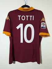 Camiseta Vintage Kappa Roma 2012/13 Totti #10 Home Média  comprar usado  Enviando para Brazil