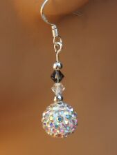 Boucles oreilles shamballa d'occasion  Quimper