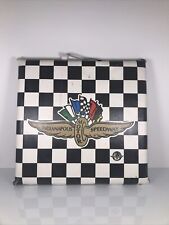 Indianapolis Motor Speedway Brickyard  Indy 500 Vintage SEAT CUSHION Checkered for sale  Shipping to South Africa