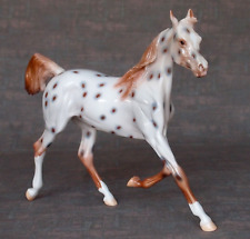 Usado, Peter Stone Modelo Cavalo OOAK POÇA DE LAMA - Árabe Árabe Appaloosa Haloed Spots comprar usado  Enviando para Brazil