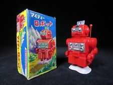 VINTAGE AOKI JAPAN 1960's MECHANICAL WALKING SHAKING ROBOT MINT BOXED WORKS for sale  Shipping to South Africa