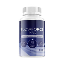 Flow Force Max - Comprimidos de suplemento de vitalidade masculina vegana - 60 cápsulas, usado comprar usado  Enviando para Brazil