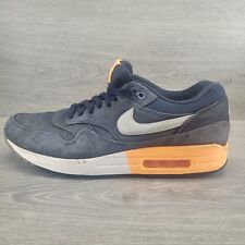 Usado, Zapatillas Nike Air Max 1 Premium Obsidiana Oscura Naranja Atómica EE. UU. 11.5 Causal segunda mano  Embacar hacia Argentina