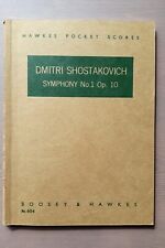 Shostakovich symphony op.10 for sale  BEXHILL-ON-SEA