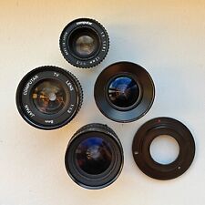 📸 Lote de lentes de cinema x4 para TV/CCTV comprar usado  Enviando para Brazil