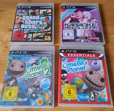 4 PS3 Spiele Bundle GTA5, Karaoke, Little BIG Planet comprar usado  Enviando para Brazil