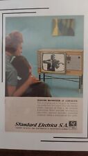 Advertsiment 1952 TV Standard Eletrica SA - Reader's Digest Magazine Brasil, usado comprar usado  Brasil 