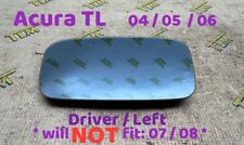 04-06 Acura TL Door Rear View Mirror Glass DRIVER LEFT 2004 2005 2006 05 OEM for sale  Shipping to South Africa