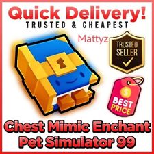 Chest Mimic Enchant - Pet Simulator 99 - Roblox - Fast Delivery comprar usado  Enviando para Brazil