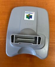 Controlador Nintendo 64 Transfer Pak Pack NUS-019 - Gris, Original FABRICANTE DE EQUIPOS ORIGINALES N64 Parte segunda mano  Embacar hacia Argentina