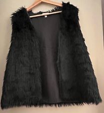 fake fur vest for sale  Austin