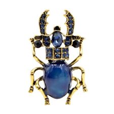 Rhinestone Beetle Brooches for Women Enamel Insect Brooch Pin Small Bugs Jewelry for sale  Shipping to South Africa