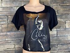 camiseta concerto vintage 1997 Live In Memphis Celine Dion preta comprar usado  Enviando para Brazil