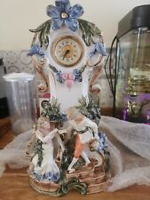 Vintage porcelain clock for sale  DAGENHAM