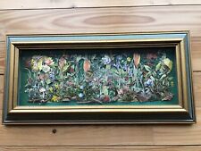 art floral framed blue large for sale  Polson