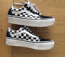 Chequered vans platform for sale  BIRMINGHAM