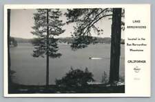 Lake Arrowhead Motor Boat RPPC San Bernardino Mts. Frasher Photo California 1951 for sale  Shipping to South Africa