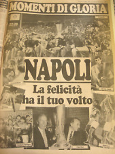 Napoli. coppa uefa usato  Genova