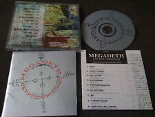 CD faixa bônus Megadeth / Cryptic Writes / Japan Ltd comprar usado  Enviando para Brazil