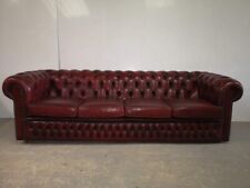 Canape chesterfield bordeaux d'occasion  Arnage