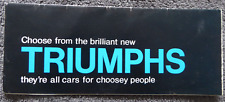1965 triumph range for sale  Northwich