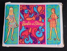 Mattel Barbie & Stacey Maletin Doble Armario Años 1967 De Carton y Vinilo, usado segunda mano  Embacar hacia Argentina