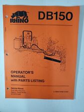 Rhino db150 rotory for sale  Swanville