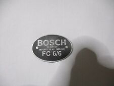 Schild bosch typenschild gebraucht kaufen  Deutschland