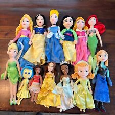 Lote misto de 13 bonecas de pelúcia princesa Disney! Tamanhos diferentes todos Disney LOOK! comprar usado  Enviando para Brazil