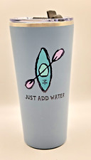 Vaso Life is Good Tervis solo agregue agua kayak canoa 25 oz termo de acero inoxidable segunda mano  Embacar hacia Argentina