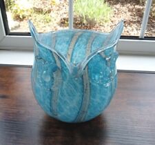 Owl art glass for sale  BIRMINGHAM